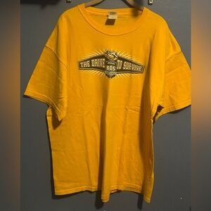 Yellow Graphic LSU T-Shirt